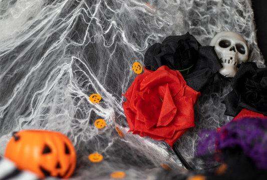 Complementos y decoraci&oacute;n para disfrazarse en halloween.
