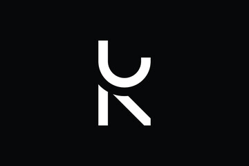 RL logo letter design on luxury background. LR logo monogram initials letter concept. RL icon logo design. LR elegant and Professional letter icon design on black background. R LLR RL