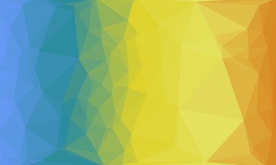 Obraz premium vibrant abstract multicolored background with poly pattern