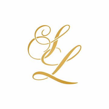 majestic gold SL initials logo