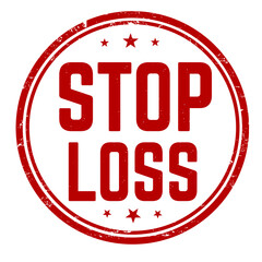 Stop loss grunge rubber stamp on white background, vector illustration
