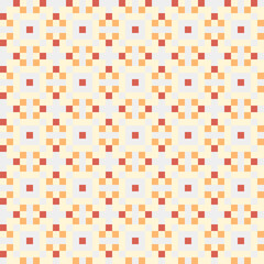 Abstract Cross Pattern generative computational art illustration