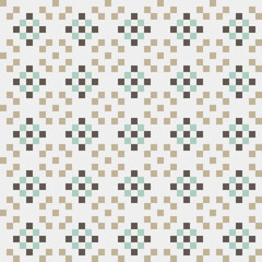 Abstract Cross Pattern generative computational art illustration
