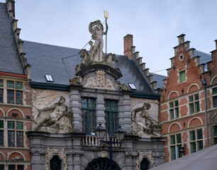 old town flemish architecture