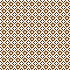 Fototapeta premium Abstract Cross Pattern generative computational art illustration