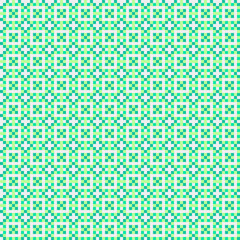 Abstract Cross Pattern generative computational art illustration