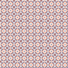 Abstract Cross Pattern generative computational art illustration