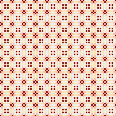 Abstract Cross Pattern generative computational art illustration