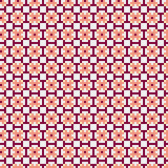 Abstract Cross Pattern generative computational art illustration