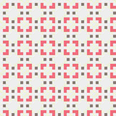 Abstract Cross Pattern generative computational art illustration