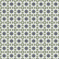 Fototapeta premium Abstract Cross Pattern generative computational art illustration