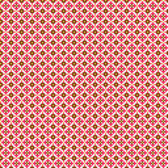 Abstract Cross Pattern generative computational art illustration