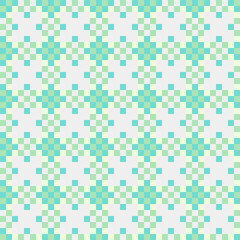 Abstract Cross Pattern generative computational art illustration