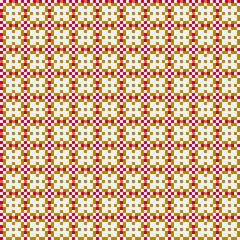 Abstract Cross Pattern generative computational art illustration