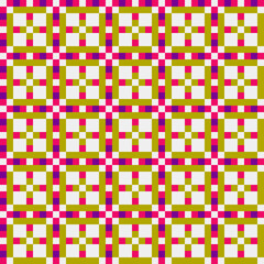 Abstract Cross Pattern generative computational art illustration
