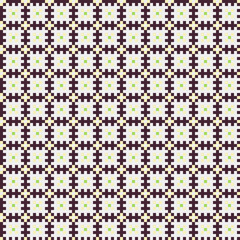Abstract Cross Pattern generative computational art illustration