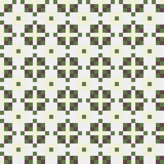 Abstract Cross Pattern generative computational art illustration