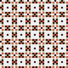 Abstract Cross Pattern generative computational art illustration