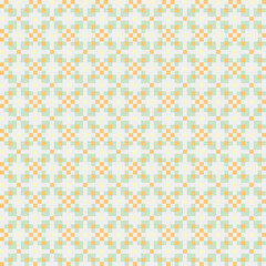 Abstract Cross Pattern generative computational art illustration