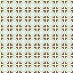 Abstract Cross Pattern generative computational art illustration