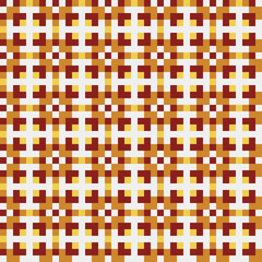 Abstract Cross Pattern generative computational art illustration