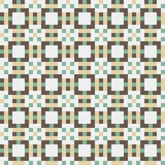 Abstract Cross Pattern generative computational art illustration