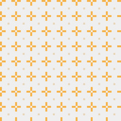 Abstract Cross Pattern generative computational art illustration