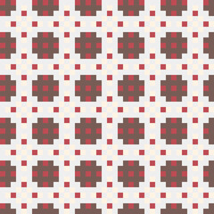 Fototapeta premium Abstract Cross Pattern generative computational art illustration