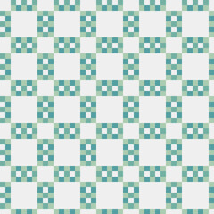 Fototapeta premium Abstract Cross Pattern generative computational art illustration