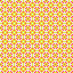 Abstract Cross Pattern generative computational art illustration
