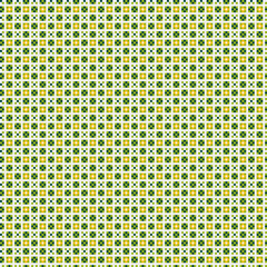 Naklejka premium Abstract Cross Pattern generative computational art illustration