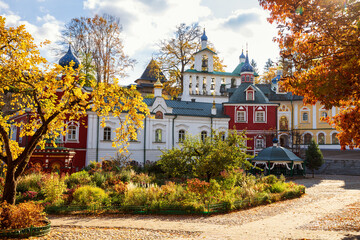 Pskov-Pechersky Monastery - obrazy, fototapety, plakaty