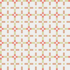 Abstract Cross Pattern generative computational art illustration