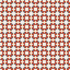 Abstract Cross Pattern generative computational art illustration