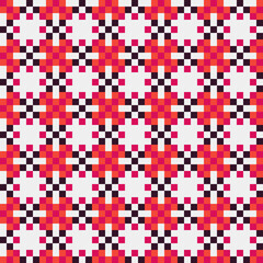 Abstract Cross Pattern generative computational art illustration