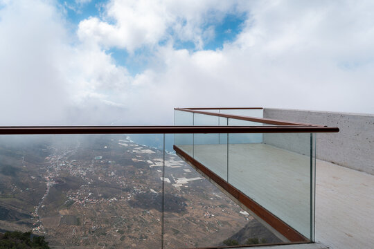 View of El Golfo from Jinama viewpoint. El Hierro island. Spain