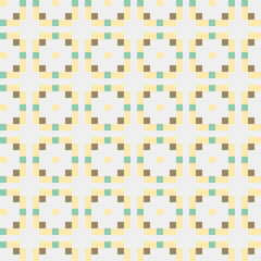 Fototapeta premium Abstract Cross Pattern generative computational art illustration