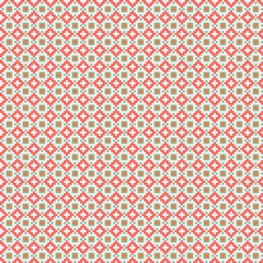 Abstract Cross Pattern generative computational art illustration