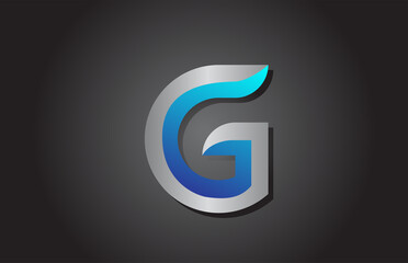 G alphabet letter logo icon. Creative design for company and business