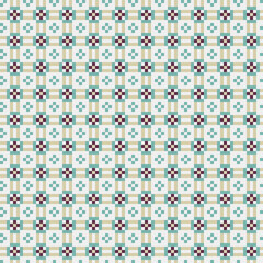 Abstract Cross Pattern generative computational art illustration