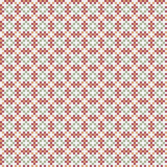 Abstract Cross Pattern generative computational art illustration