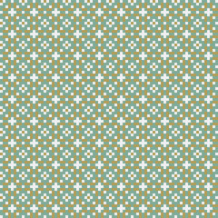 Abstract Cross Pattern generative computational art illustration