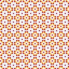 Abstract Cross Pattern generative computational art illustration