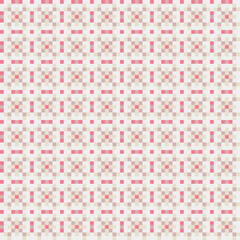 Fototapeta premium Abstract Cross Pattern generative computational art illustration