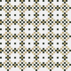 Abstract Cross Pattern generative computational art illustration