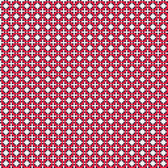 Abstract Cross Pattern generative computational art illustration