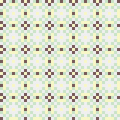 Abstract Cross Pattern generative computational art illustration