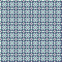 Abstract Cross Pattern generative computational art illustration