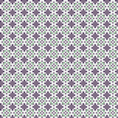 Abstract Cross Pattern generative computational art illustration