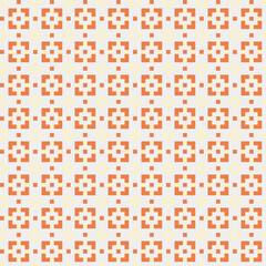 Abstract Cross Pattern generative computational art illustration